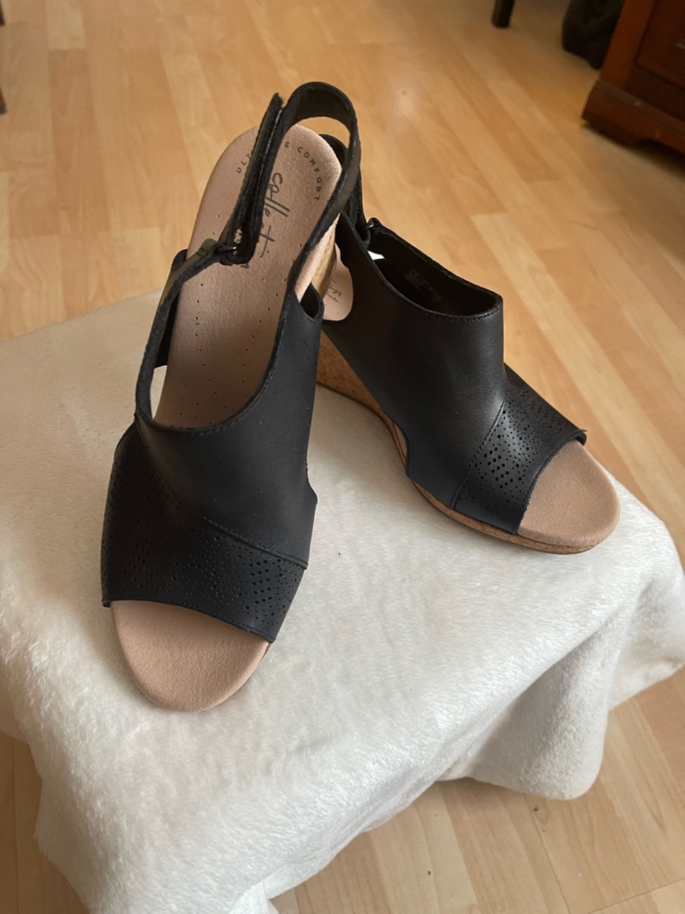 Collection by Clark’s wedge heels